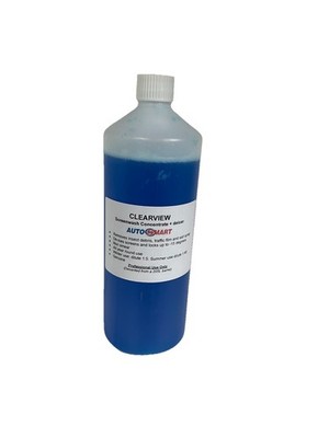 Autosmart Clearview ScreenWash Konzentrat 1 L - No Smear Formula - Enteiser