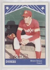 1983 TCMA Albuquerque Dukes Brent Strom #13