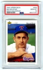 NOLAN RYAN~RARE (POP 108) 1992 UPPER DECK "GOLD HOLOGRAM" PSA-10 GEM-MT CARD#655