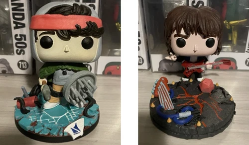 Dustin and Eddie Stranger Things Funko Pop