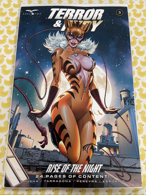 TERROR AND FURY #3 JOHN ROYLE VARIANT COVER C 2025 catwoman zenescope comics