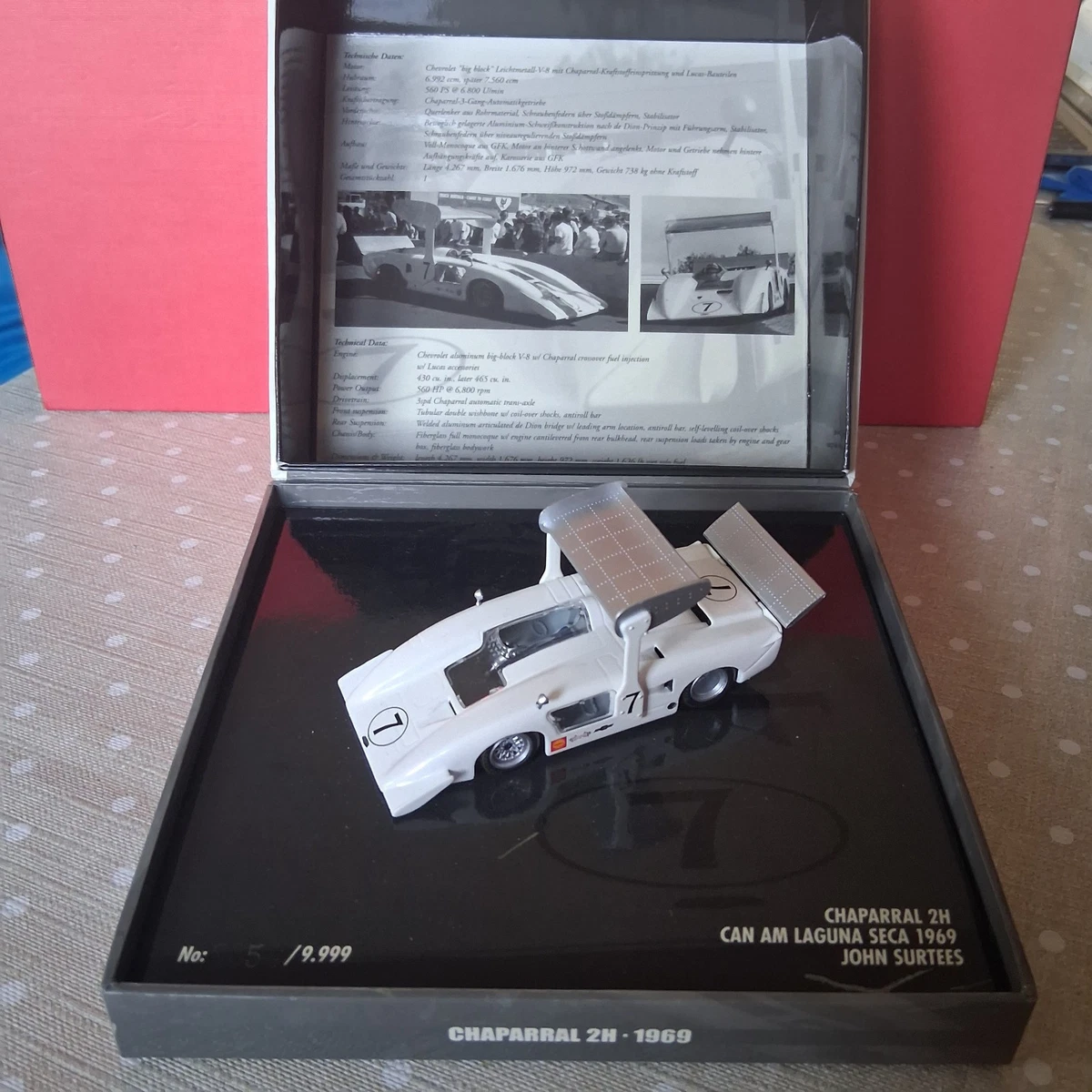 ミニチャンプス製　シャパラル 2H 1969 #7 コレクションエディション2 Amazon | 1/43 サーティース Can-Am MINICHAMPS Chaparral 2H #7