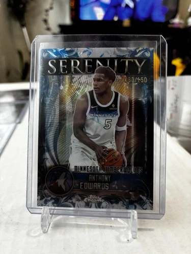 2025 Topps Chrome Anthony Edwards Base (RAW)
