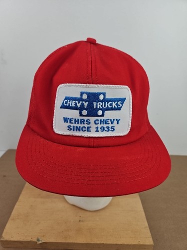 De colección Chevy Trucks Wehrs Chevy Desde 1935 Camionero Sombrero Parche Malla K-PRODUCTO