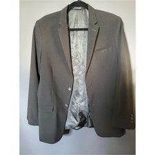 Calvin Klein Boys Suit Jacket 20 Regular Black Blazer Stretch Formal Dress Coat
