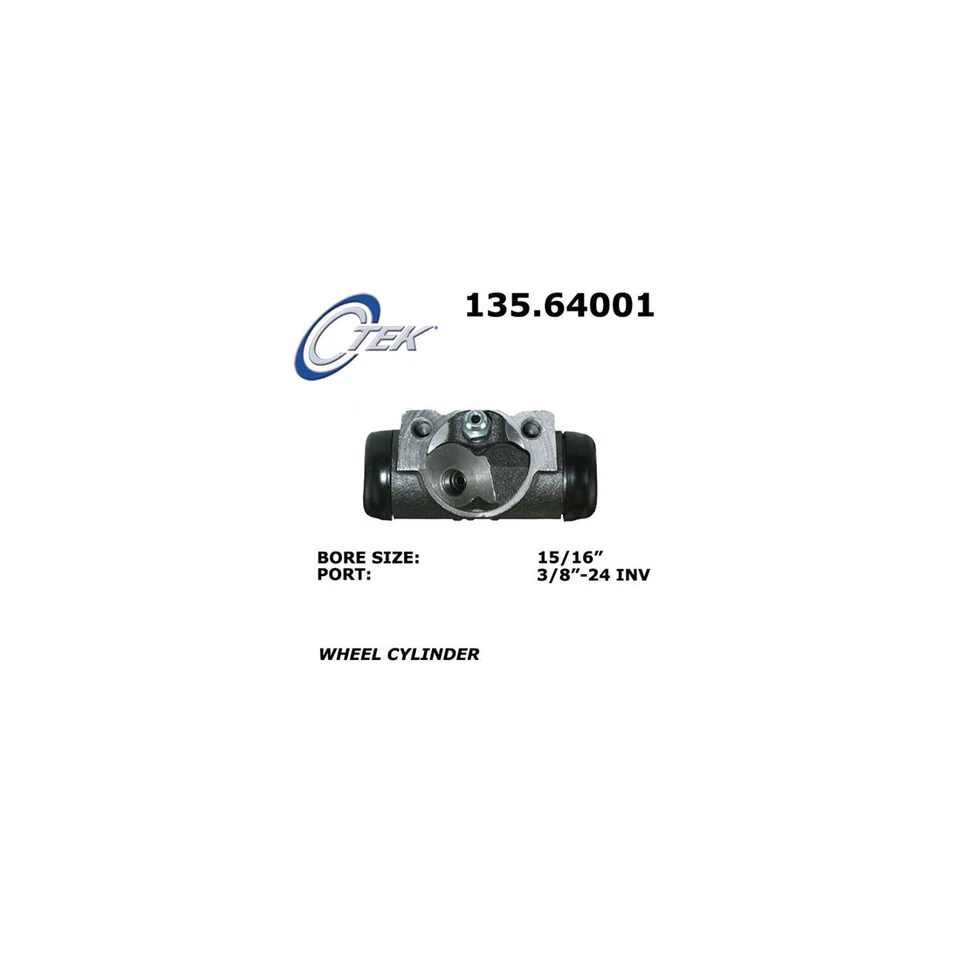 C-Tek Rear Left Rear Right Drum Brake Wheel Cylinder for 1976-1996 Ford Bronco - Image 4 of 4