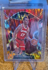 2020-21 Panini Select - Concourse Onyeka Okongwu #66 Red White Orange Flash...