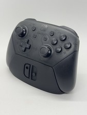 Nintendo Switch Black Official Genuine Pro Controller Wireless clean Tested 
