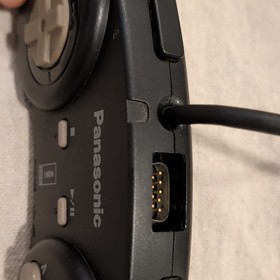 Panasonic 3DO Wired Controller Gamepad, Black for 3DO Console