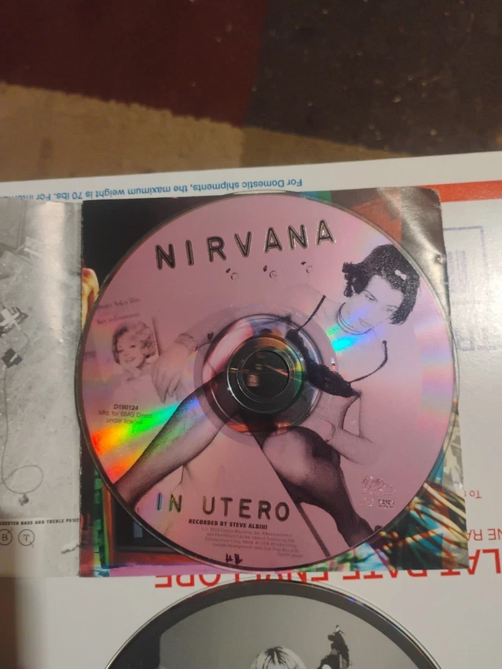Nirvana Lot Of 8 CD And DVD  No Hard Case Foto 2 de 4