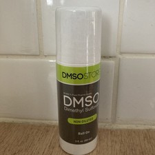 DMSO 3 oz. Roll-on Non-diluted 99.995 Low odor Pharma grade Dimethyl Sulfoxide.