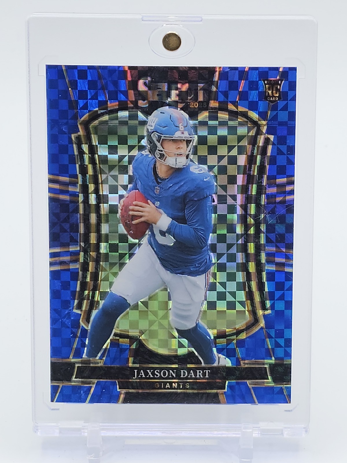 JAXSON DART 2025 SELECT PREMIER LEVEL BLUE PRIZM ROOKIE /175 #193 Q6438