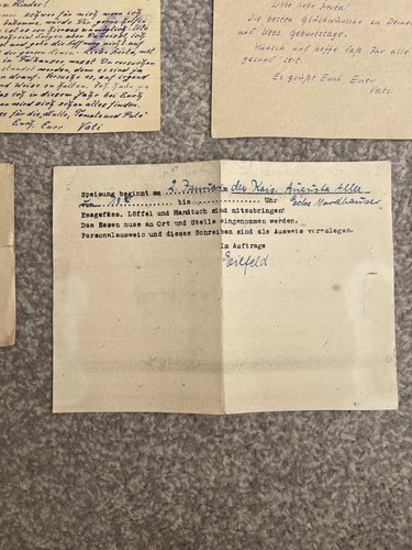 WW2 German POW Letters Post Cards USSR Russia Father To Daughter In Berlin Rare - Picture 23 of 24