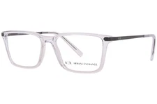 Armani Exchange AX3077 8333 Eyeglasses Frame Men's Crystal Full Rim 54mm