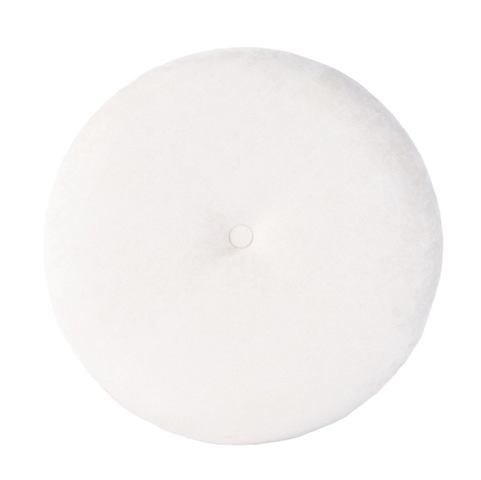 Butler Specialty Company Bernadette 18"W Round Upholstered Vanity Stool - Green - Image 4 of 4