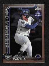 2025 Topps Pro Debut - Chrome Christopher Familia #PDC-118