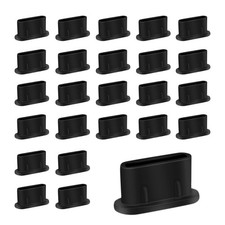 50 Pack Type C Anti Dust Plugs USB C Dust Cover Silicone USB C Dust Plug Type-C