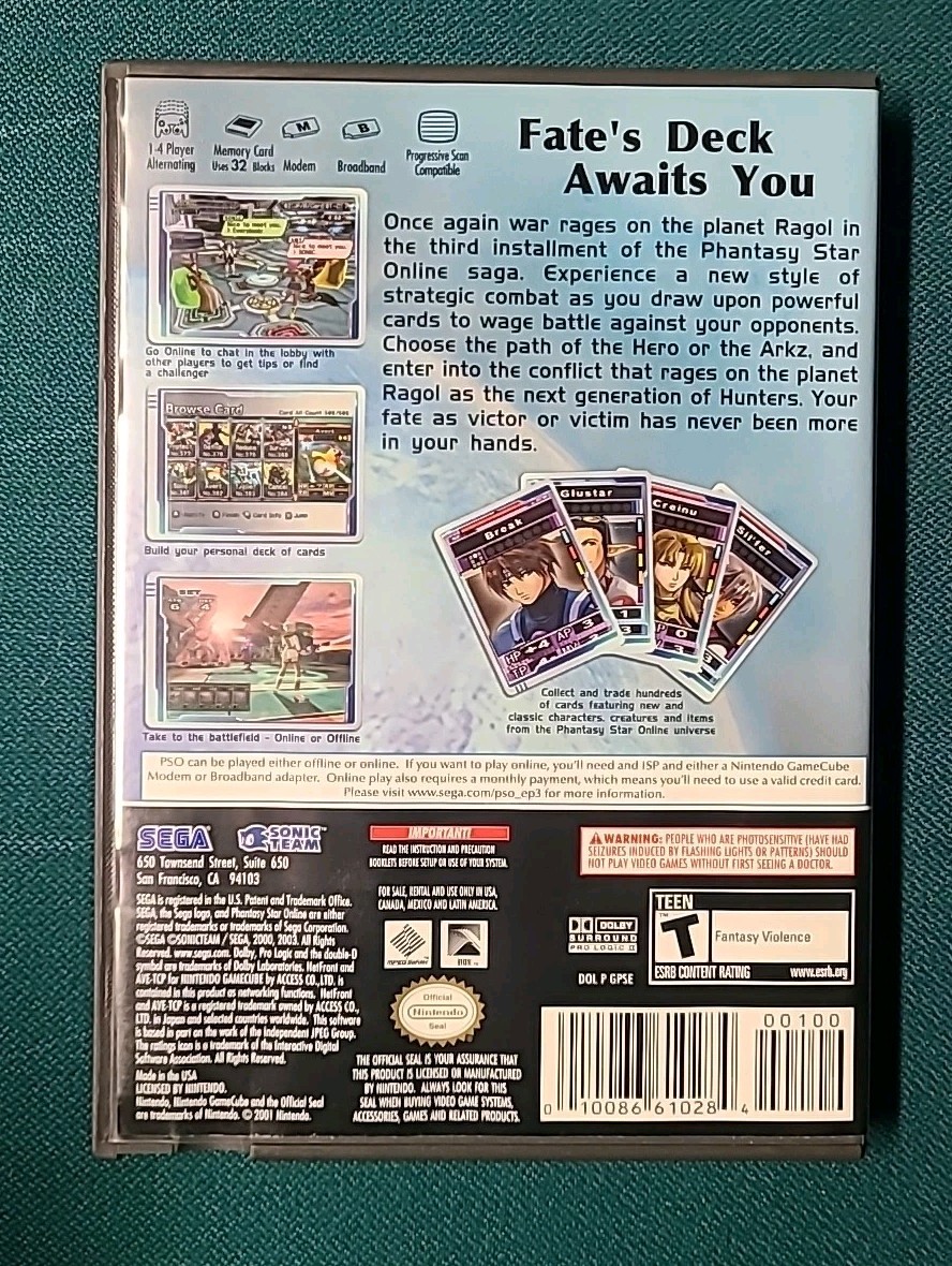 Phantasy Star Online Episode III: C.A.R.D. Revolution (Nintendo