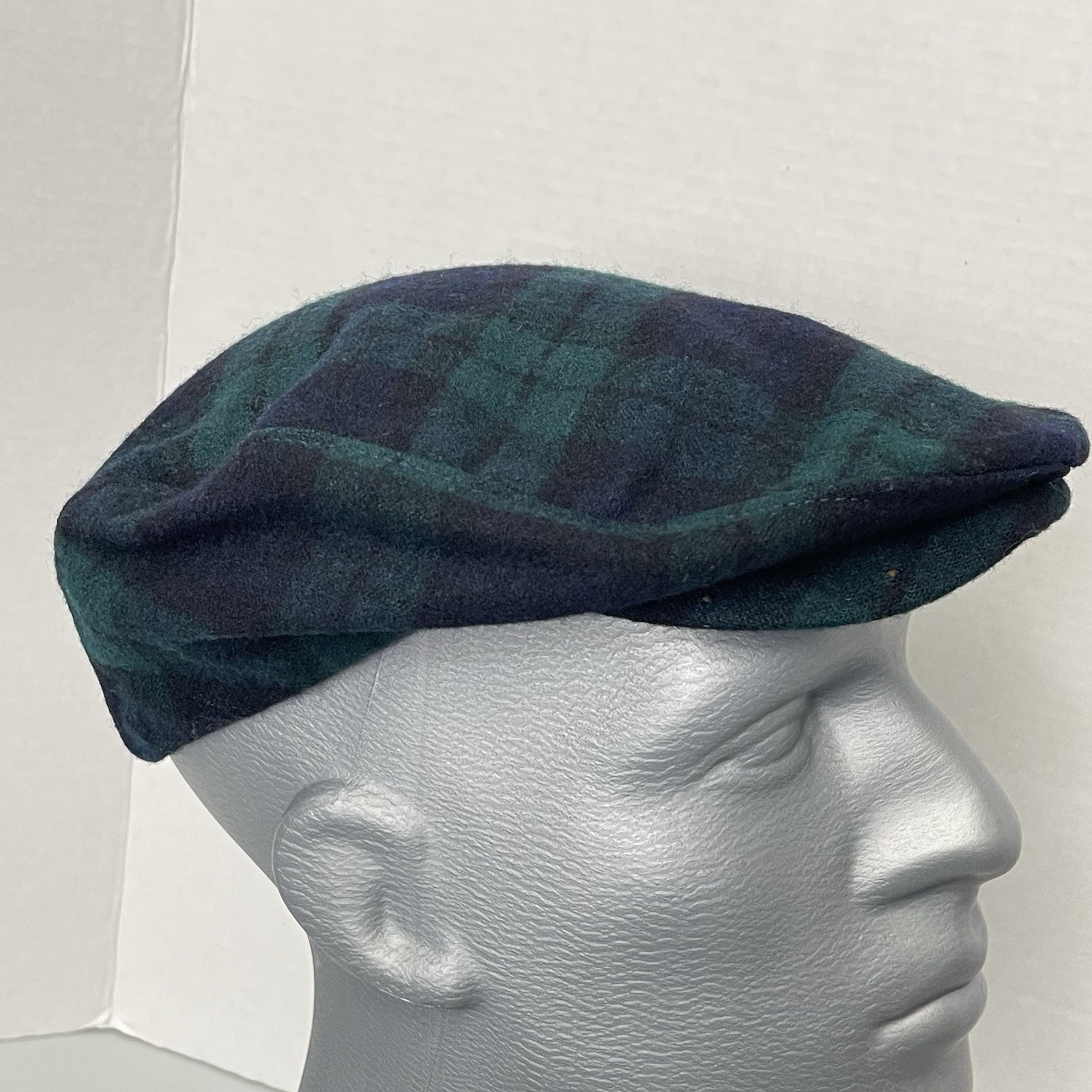 PENDLETON Medium Cap Hat Green Red Bl Tartan Plai… - image 1