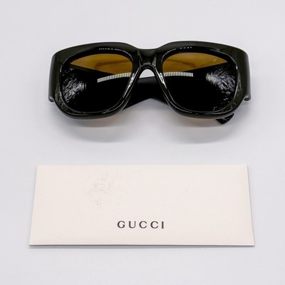 NEW GUCCI GG1545S 002 OVERSIZED BROWN WOMEN SUNGLASSES GUCCI  display picture 2