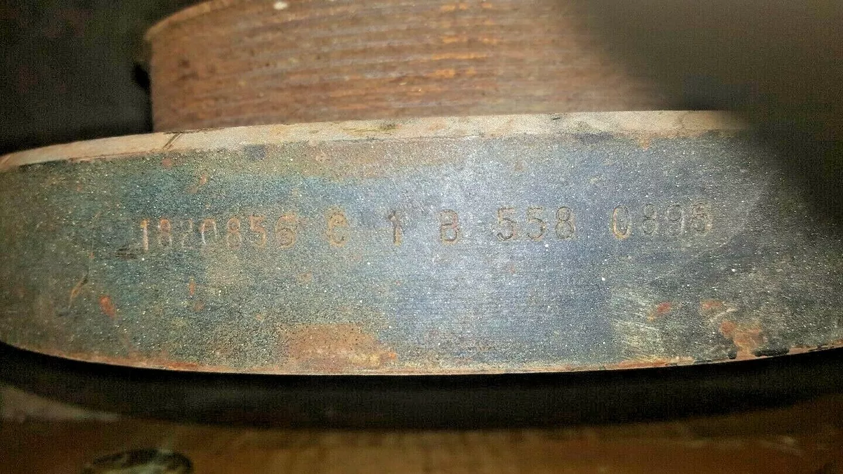 INTERNATIONAL CRANK PULLEY 1820856 C 1 B 558 0896 | eBay