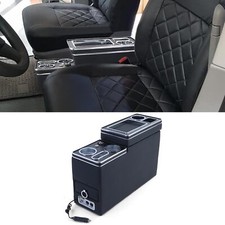 Luxus Mittelkonsole Armlehne 5x USB Ablagen Staufach für VW Bus T5 03- / T6 15-