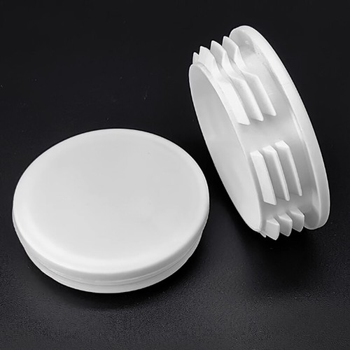 White Round Tube Plug Φ13-114mm Plastic Blanking End Cap Pipe Inserts Plug Bung - Picture 10 of 15