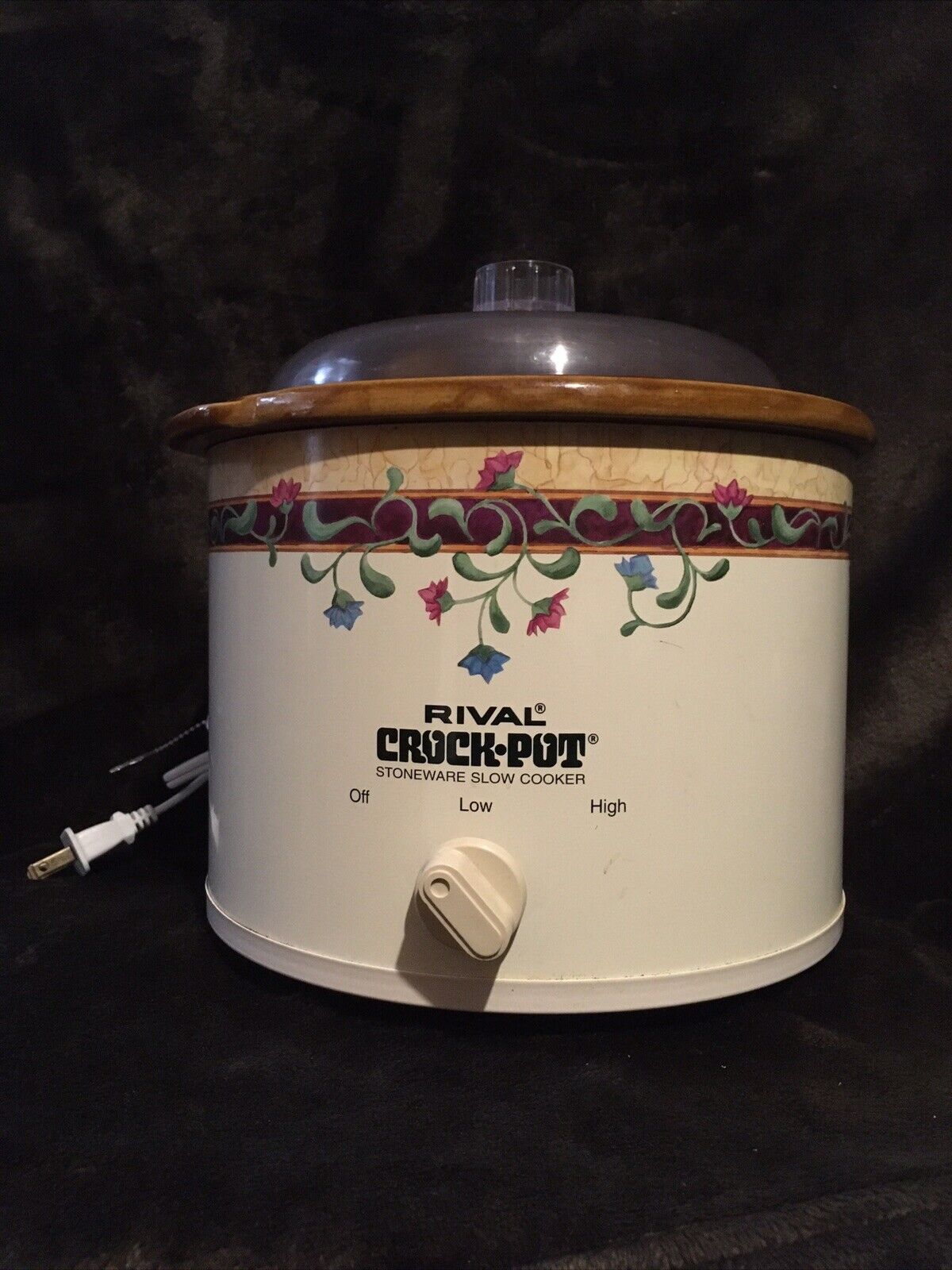 Original Crock Pot Slow Cooker 2.5 Qt Chevron Design - Limited Edition Open  box