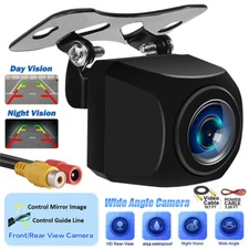 HD Waterproof 170° Car Reverse Backup Night Vision Camera Rear View Parking Cam