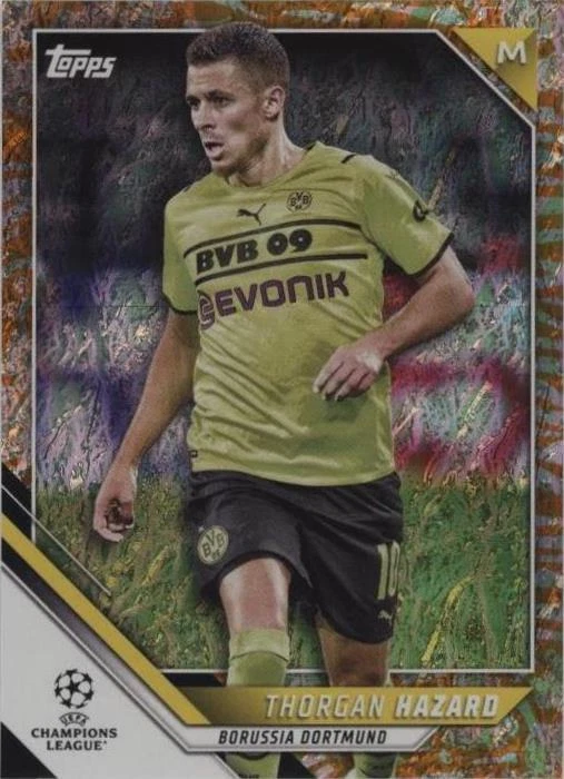 2021-22 Topps UCL Collection Jade Edition Thorgan Hazard #27