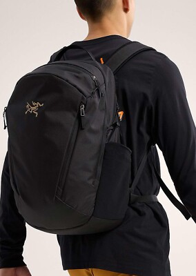 Arc'teryx Backpack Mantis 26 Backpack Black Gold Logo 26 Litre