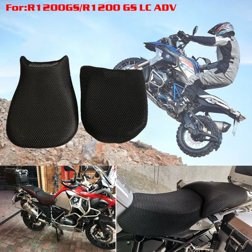 Motorcycle heat insulation Mesh Seat Cover Cushion Pad Guard For BMW R1200GS - Bild 3 von 4