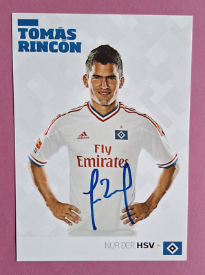 HSV Autogrammkarte Tomas Rincon, 2011/12,Hamburger SV - Juventus Turin