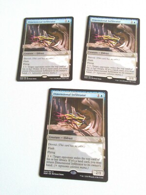 Magic the gathering Karte. Dimensional Infiltrator X3. Schwur der Toruhr