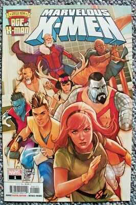 Marvelous X-Men #1 Marvel Comics 2019 in Very Good Condition