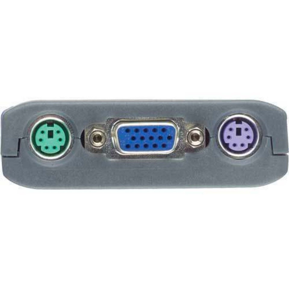 Aten Cs62 KVM Câble Interrupteur Ps2 VGA Souris Clavier Monitor