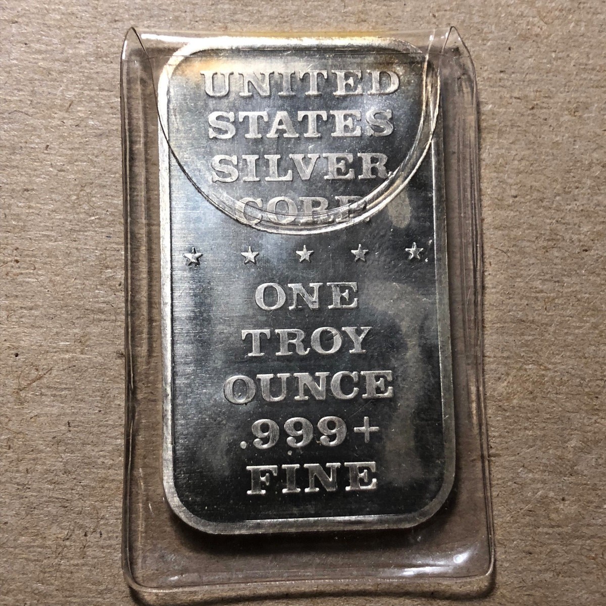 1973 Merry Christmas USSC 1 Ounce .999 Silver Art Bar | eBay