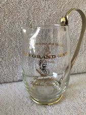 Vintage & Rare -  1960s Old Grand Dad Bourbon Advertising Glass Pitcher