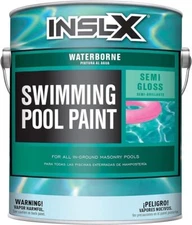 Waterborne Semi-Gloss Acrylic Pool Paint Ocean Blue 1Gallon Quick-drying Acrylic