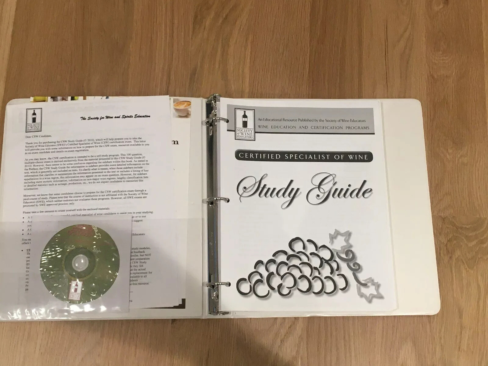 Certified Specialist of Wine Study Guide Society Of Wine Educators eBay