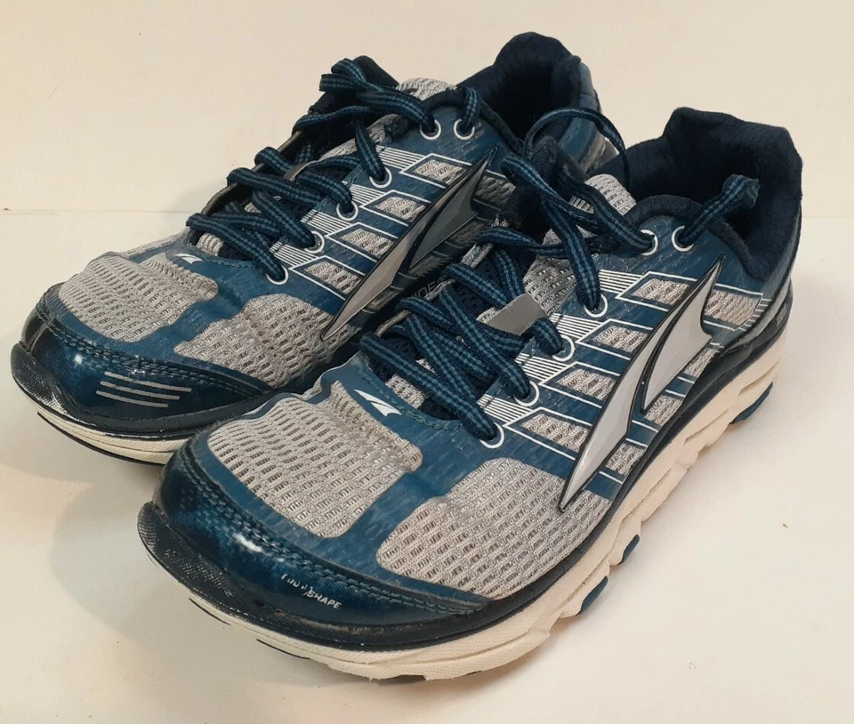 Zapatos para correr Altra Provision 3.0 talla 6.5 para mujer azul plateado Foto 2 de 4