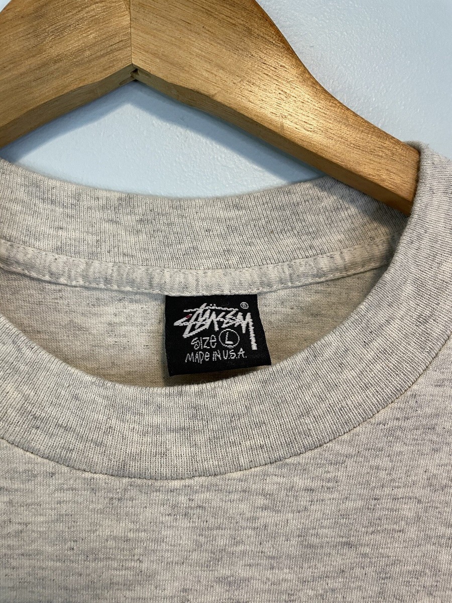 old STUSSY Tシャツ STUSSY STUSSY Old Skull Tribe T-shirt Streetwear Big Logo Spellout
