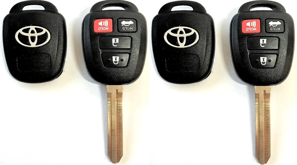 NEW Keyless Entry Remote Key Fob UNCUT KEY & CASE ONLY For a 2008 Toyota RAV4