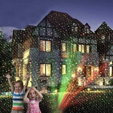 Christmas Laser R G Les Projector Light Moving Outdoor Landscape Stage Xmas Lamp