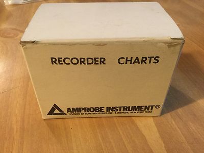 Amprobe Instrument 800S Strip Chart Paper 2T982 6 Pack New