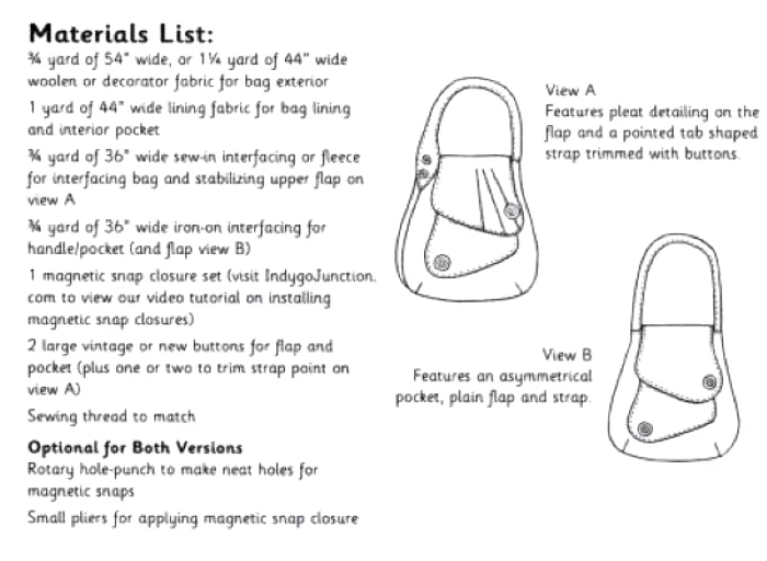 Bolso Country Courier con patrón de costura Foto 2 de 3