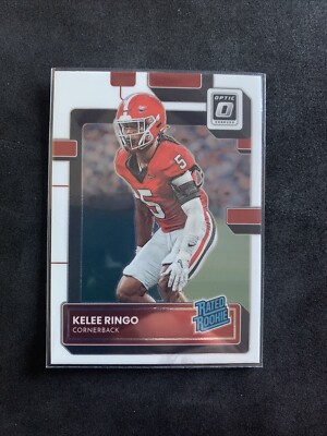 Kelee Ringo 2023 Chronicles Draft Picks #16 Optic Rated Rookie Georgia ...