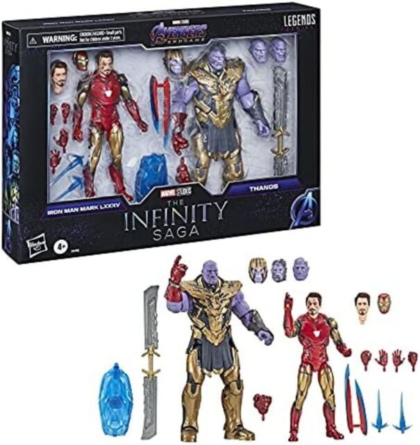 Marvel Legends Iron Man Mark 85 Vs. Thanos 10 inch Action Marvel Legends Iron Man Mark 85 Vs. Thanos 10 inch Action