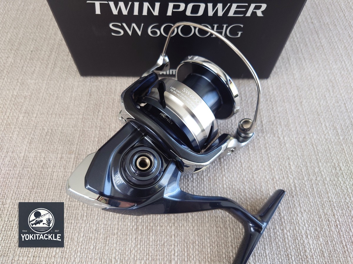 Shimano 21 TWIN POWER SW 6000HG Spinning Reel -Watch Product Video