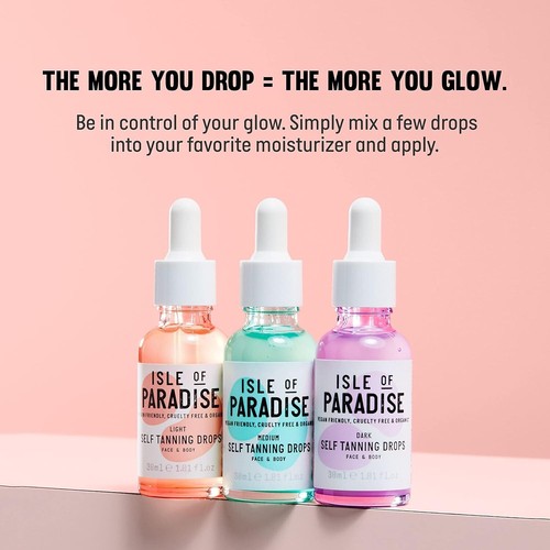 Self Tanning Drops - Color Correcting Self Tan Drops for Gradual Glow, Vegan ... - Picture 8 of 9
